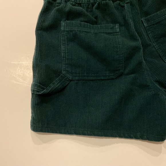 EMPYRE Laurel Corduroy Shorts XL Dark Green Skater Carpenter Retro Grunge Y2K - Picture 5 of 10
